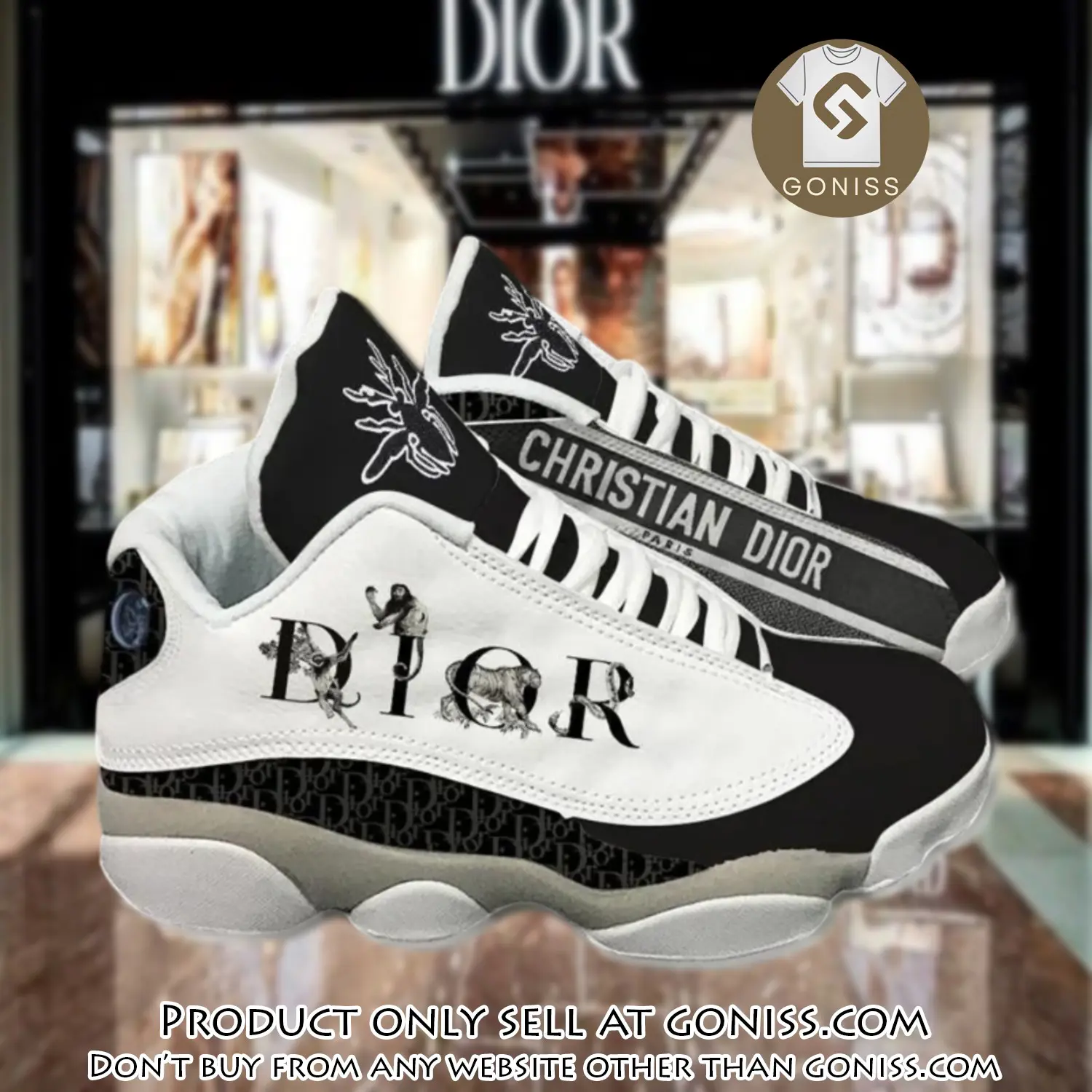 Dior white air jordan 13 sneakers shoes chanel gifts for men women gn5127213